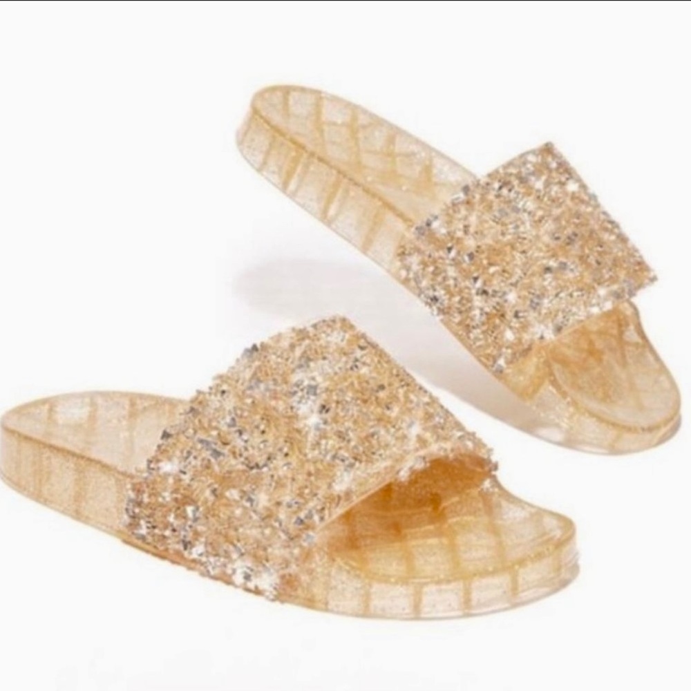 ⚫️Bling! Bling! Embellished Slides⚫️